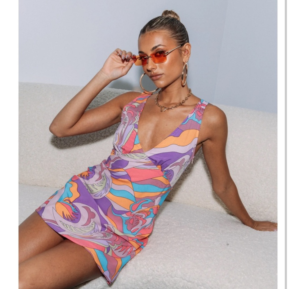 Retro mini dress